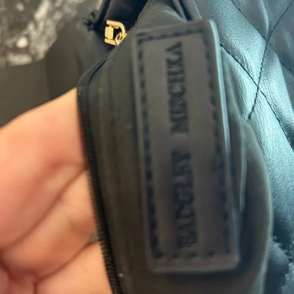 Badgley Mischa Black studded purse. - Picture 6 of 8